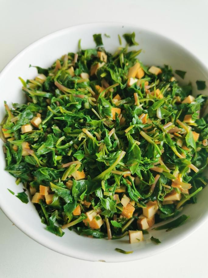 清爽的凉拌马兰头的做法