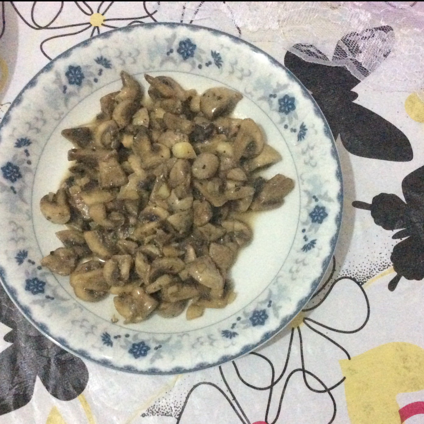 主厨炒蘑菇
