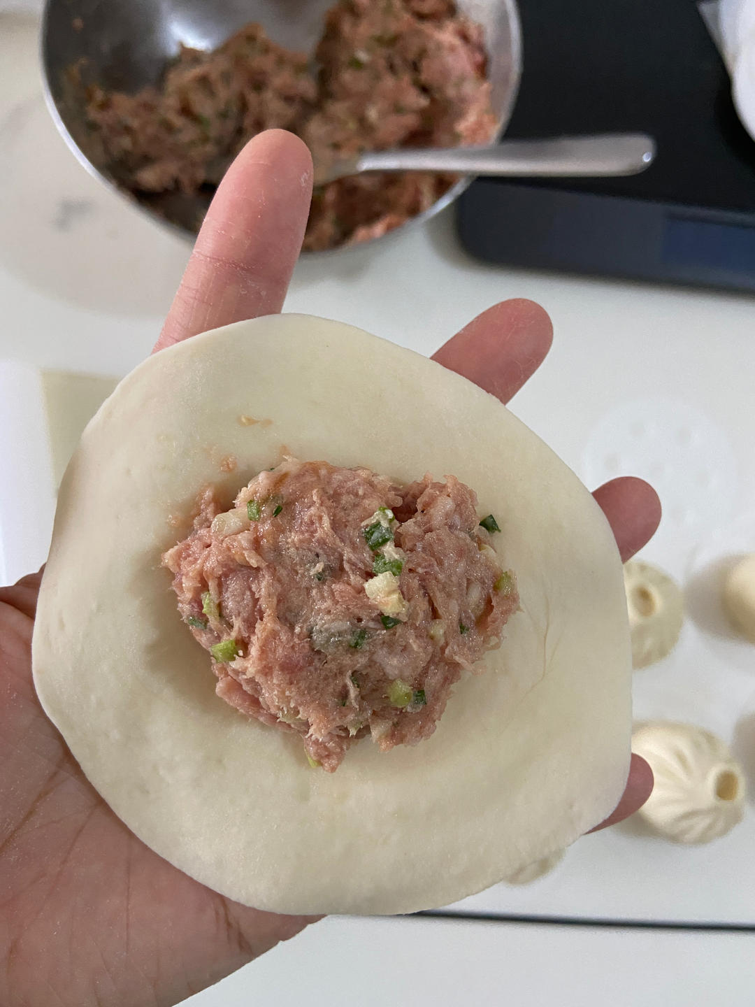鲜肉包子馅