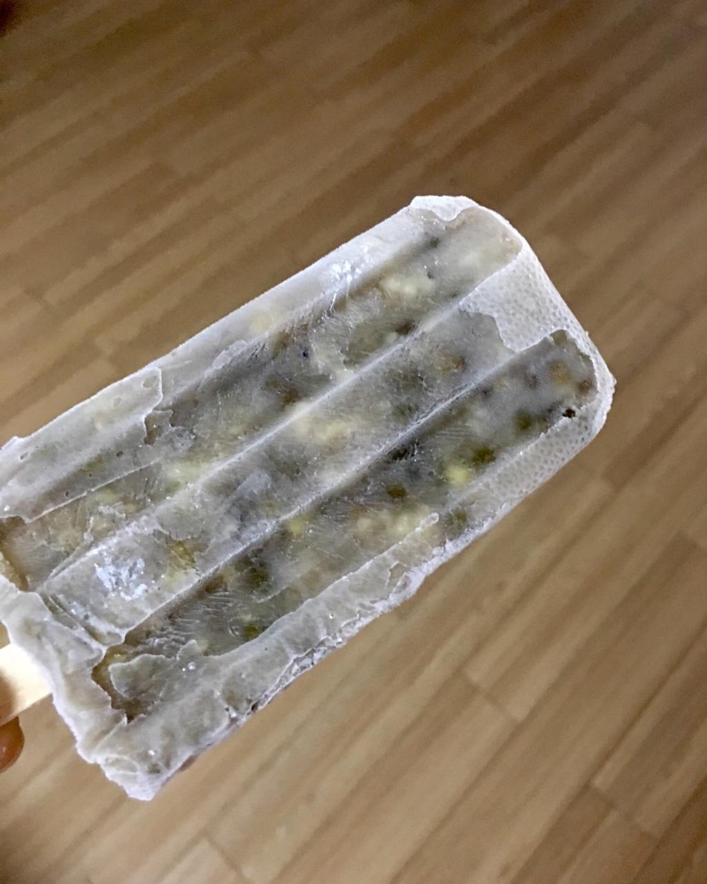 心形圈886做的绿豆冰棒【曼食快语】