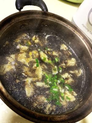 紫菜虾米蛋花汤的做法 步骤5