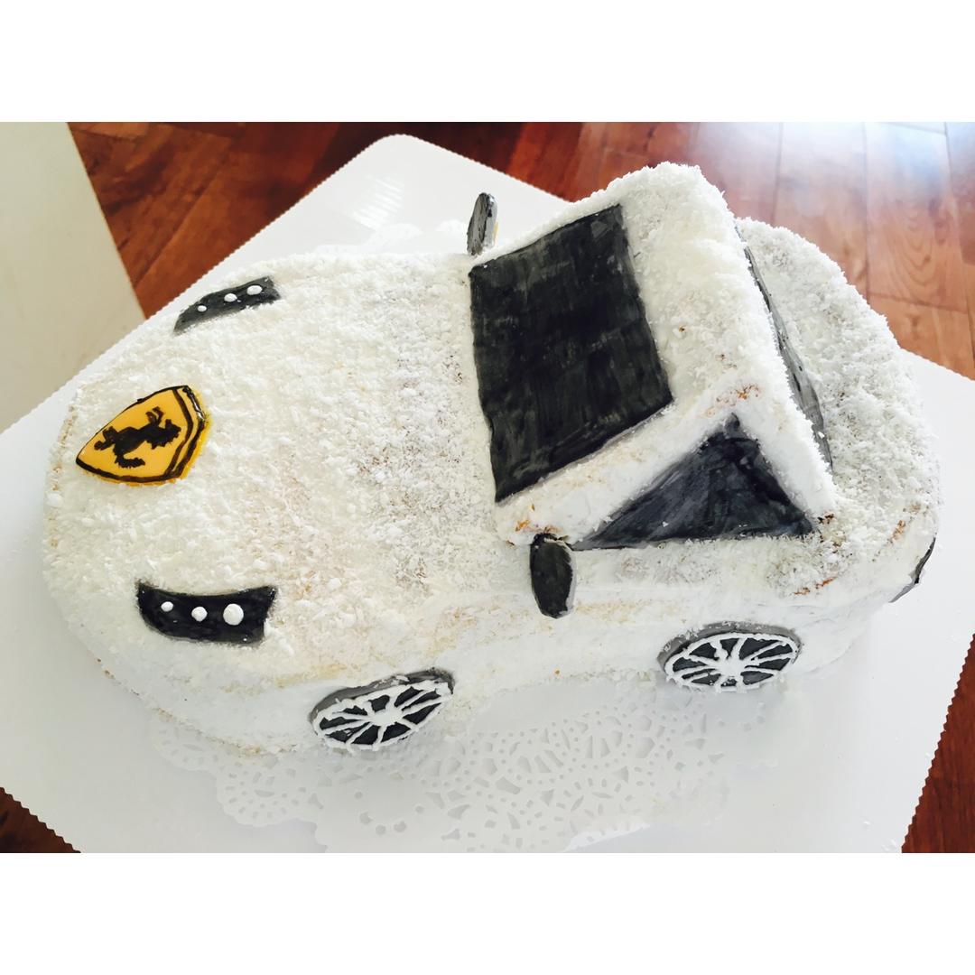 Jing的敞篷跑车蛋糕