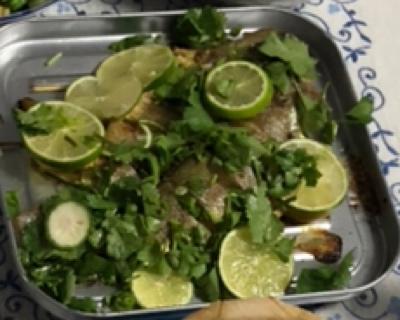 可以自由发挥配料的灵魂烤鱼的做法