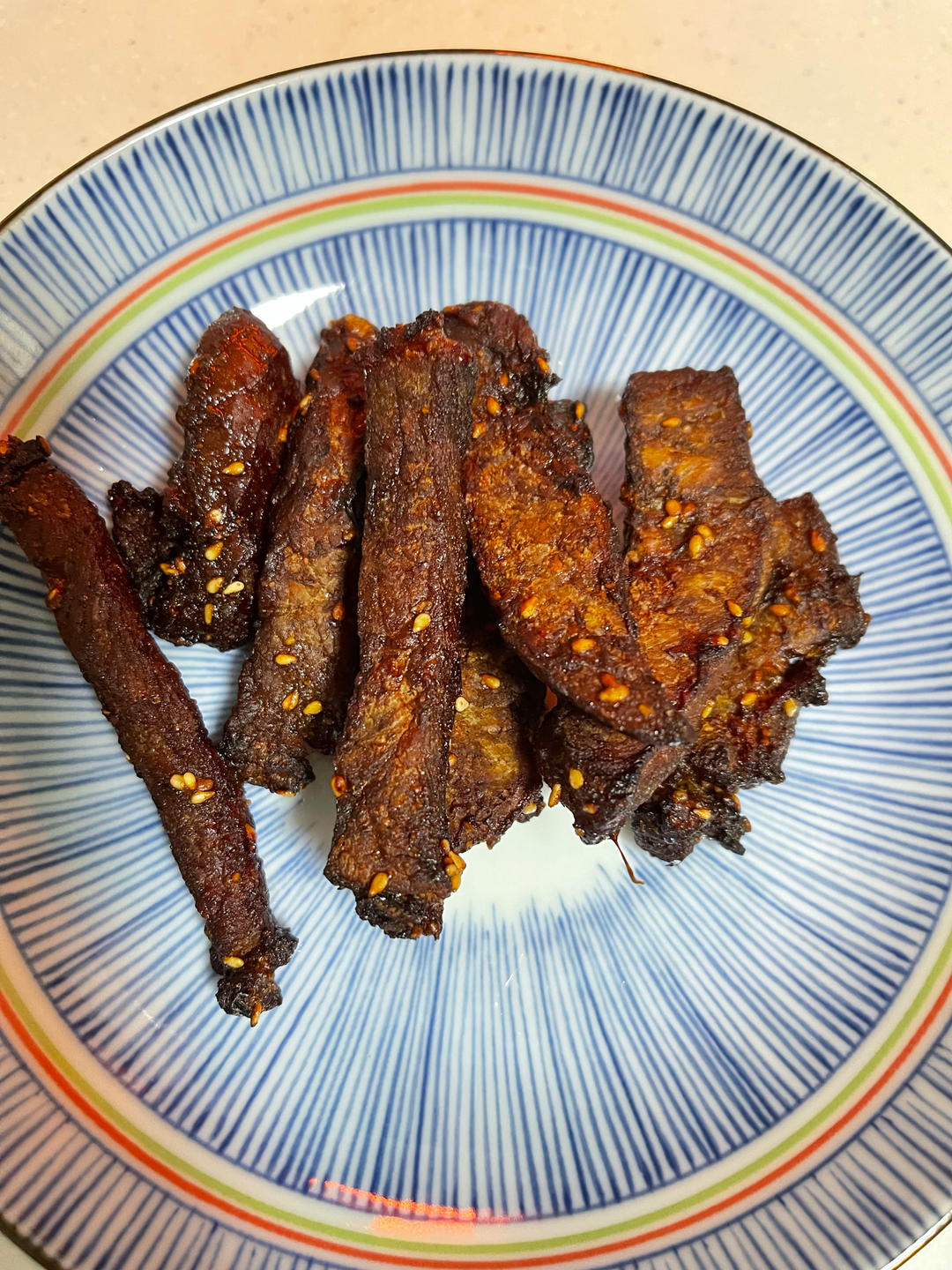 ♨️空气炸锅版手撕牛肉干