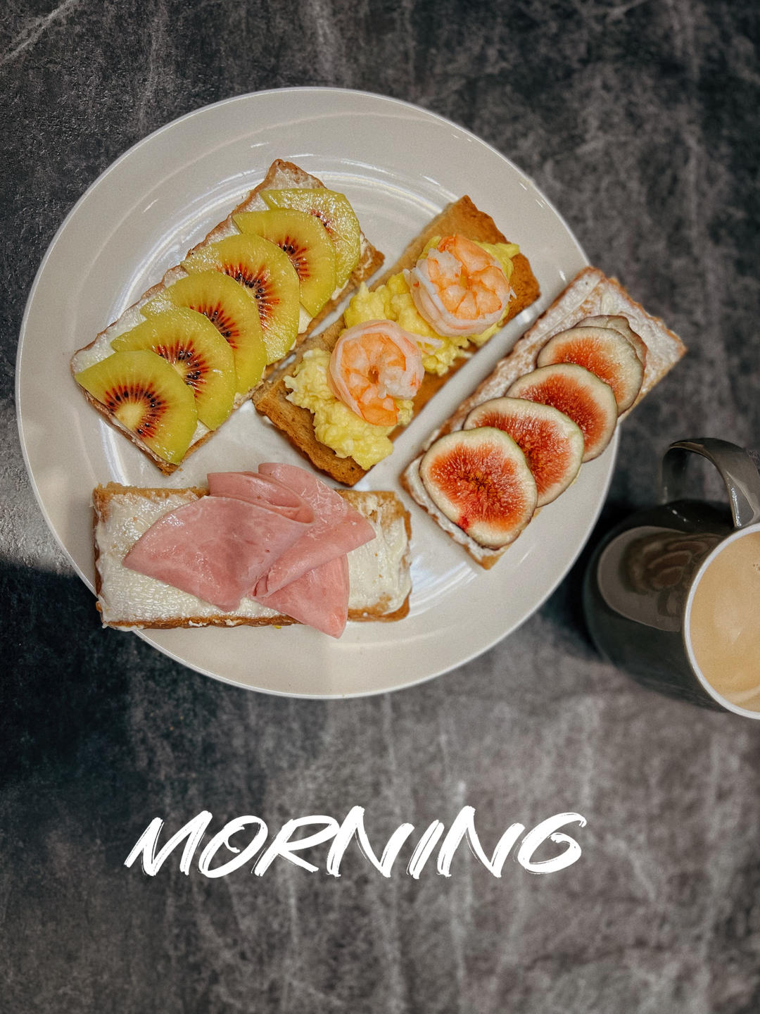 低卡、健康、高颜值【开放式三明治】🥪