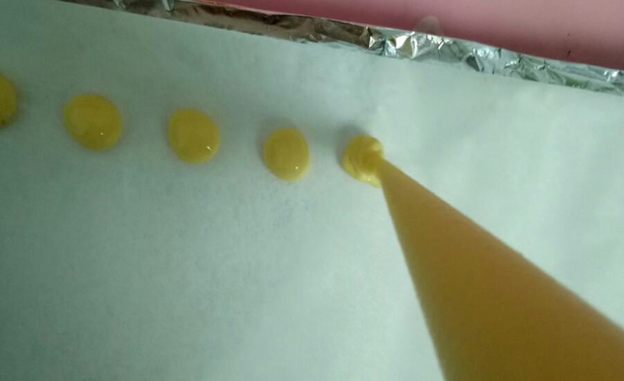 蛋黄溶豆（无糖）的做法 步骤11