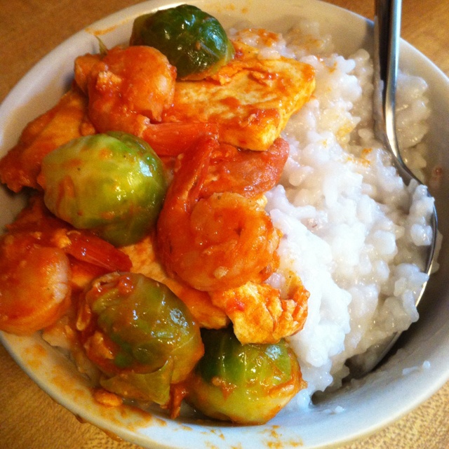 鲜虾番茄豆腐