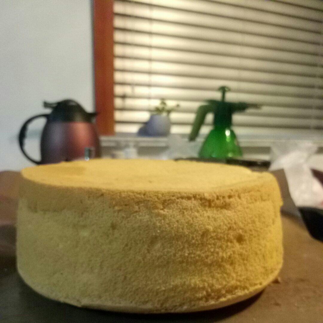 步骤最全面的戚风蛋糕（八寸）做法，成功率高！