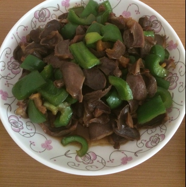 青椒鸭肫
