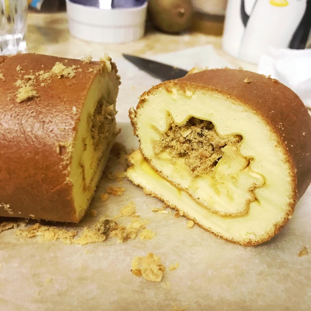 原味蛋糕卷(后蛋法)