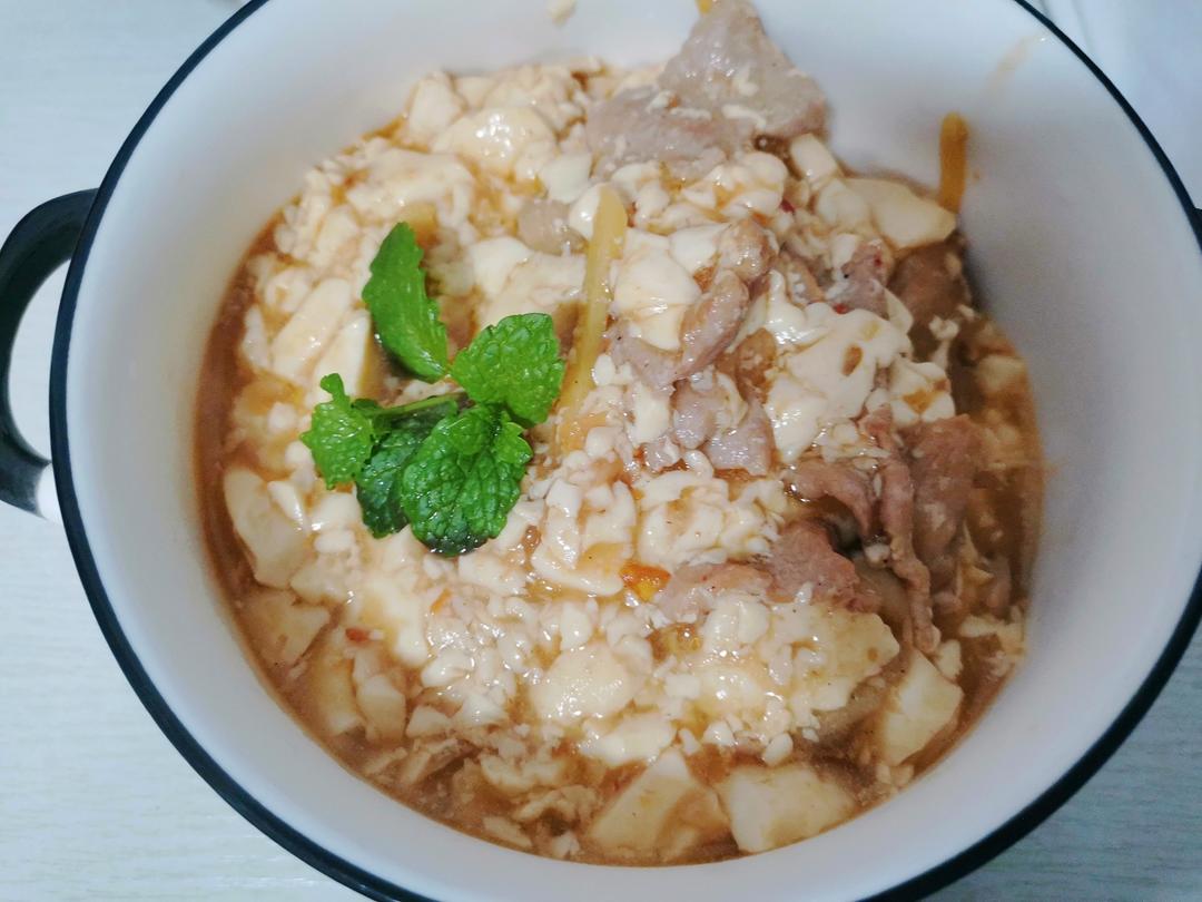 肉末嫩豆腐｜嫩滑口感爽口！这道快手菜超级下饭！！（减脂少油版）