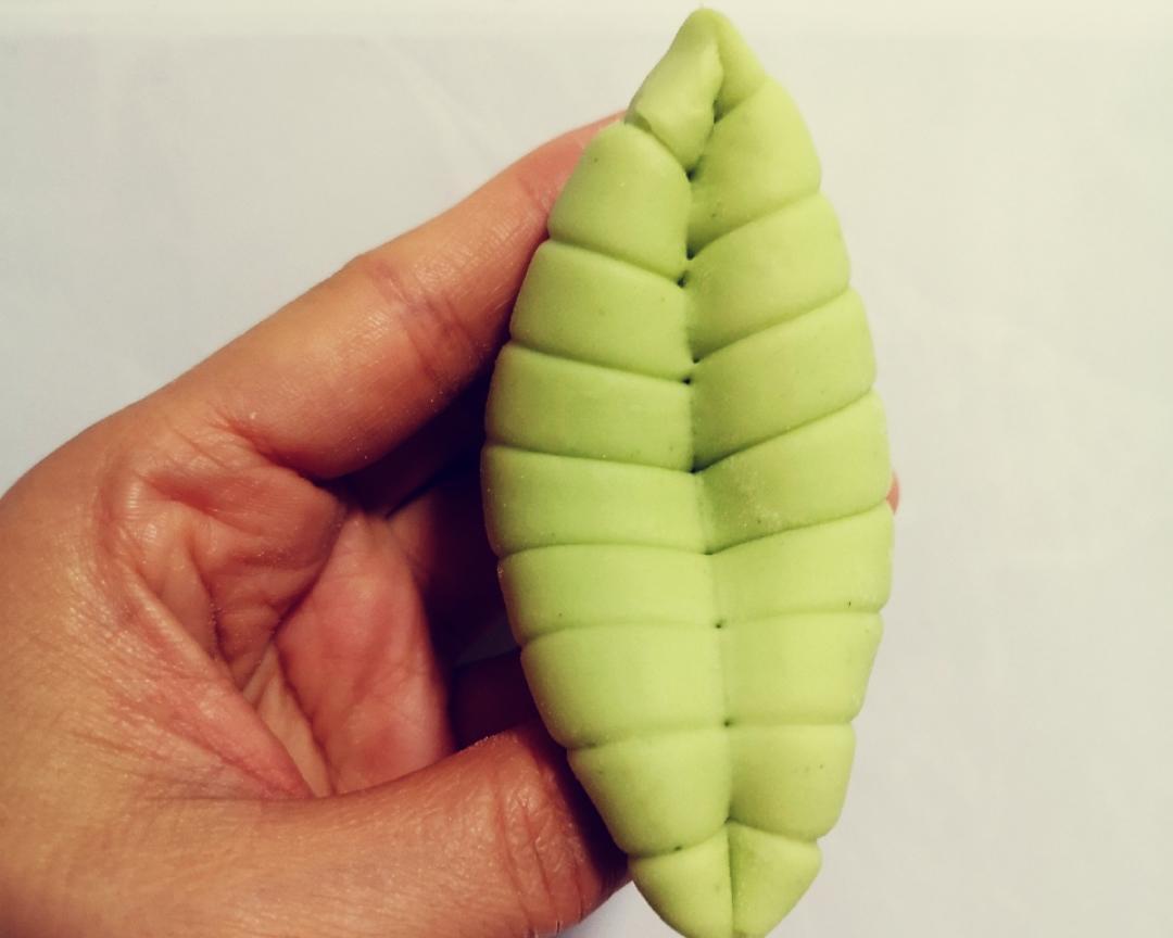 Q弹松软的叶子馒头