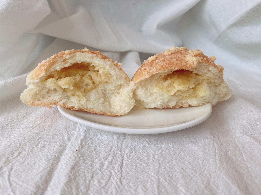 好吃易做的黄油奶酥面包