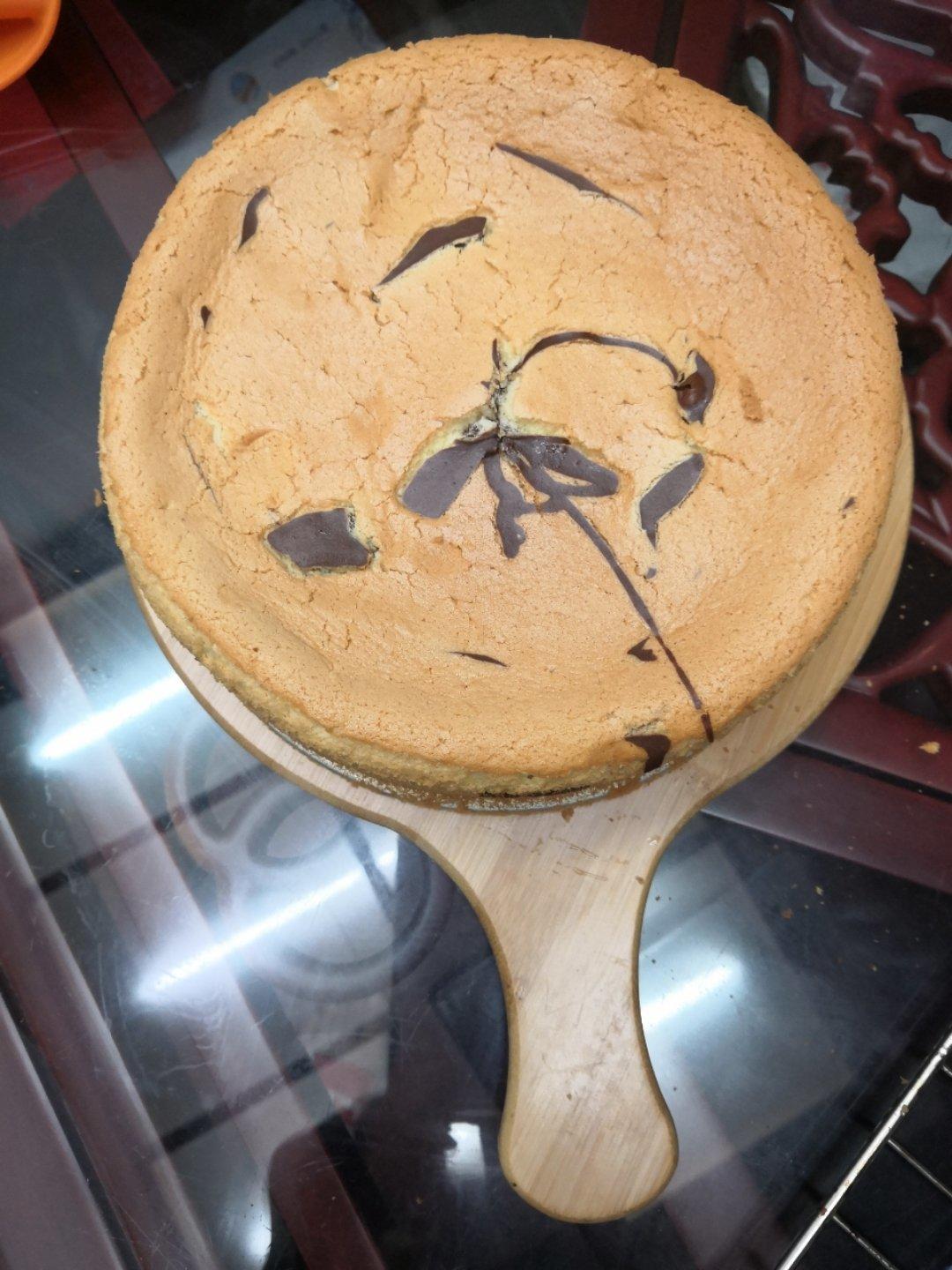 新手零失败的原味戚风蛋糕（八寸）