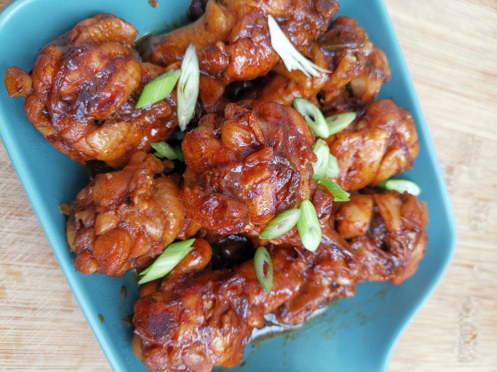 电饭锅焖鸡腿（懒人快手菜）
