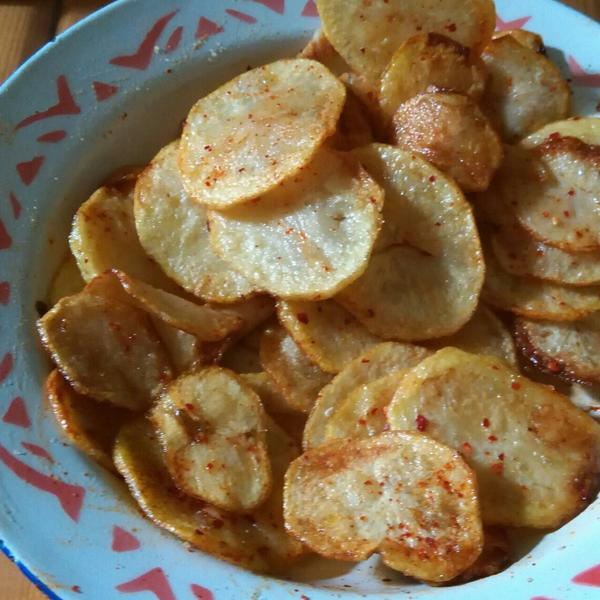 椒盐干煸土豆片