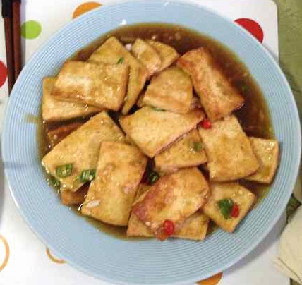 家常煎豆腐