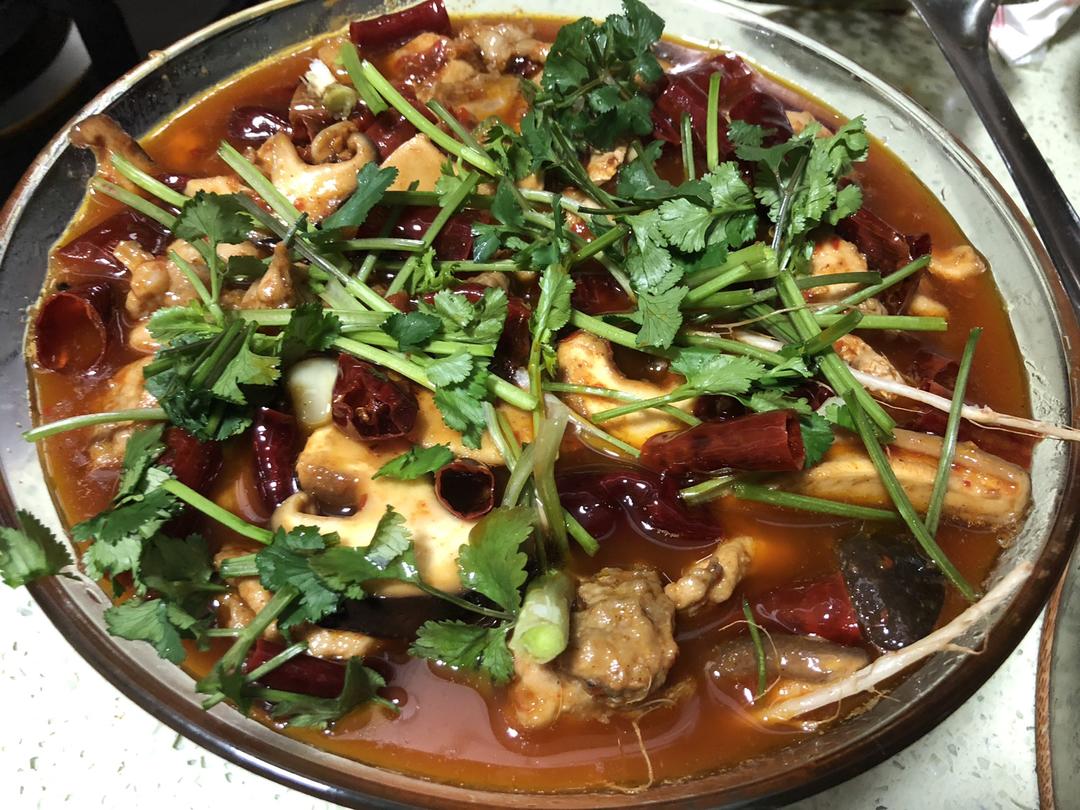 麻辣鲜香的干锅嫩兔