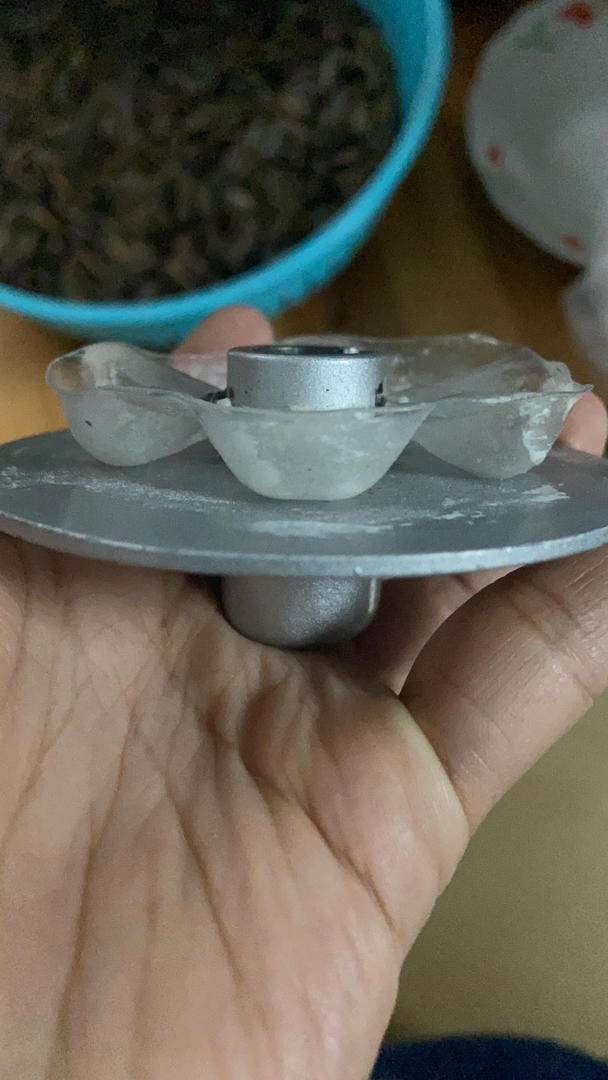 超简便—一招解决厨师机掉黑粉