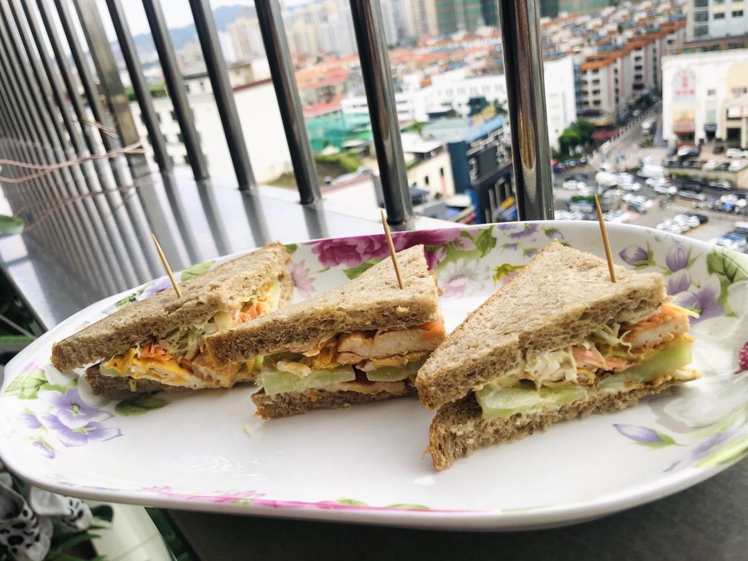 快手早餐三明治🥪
