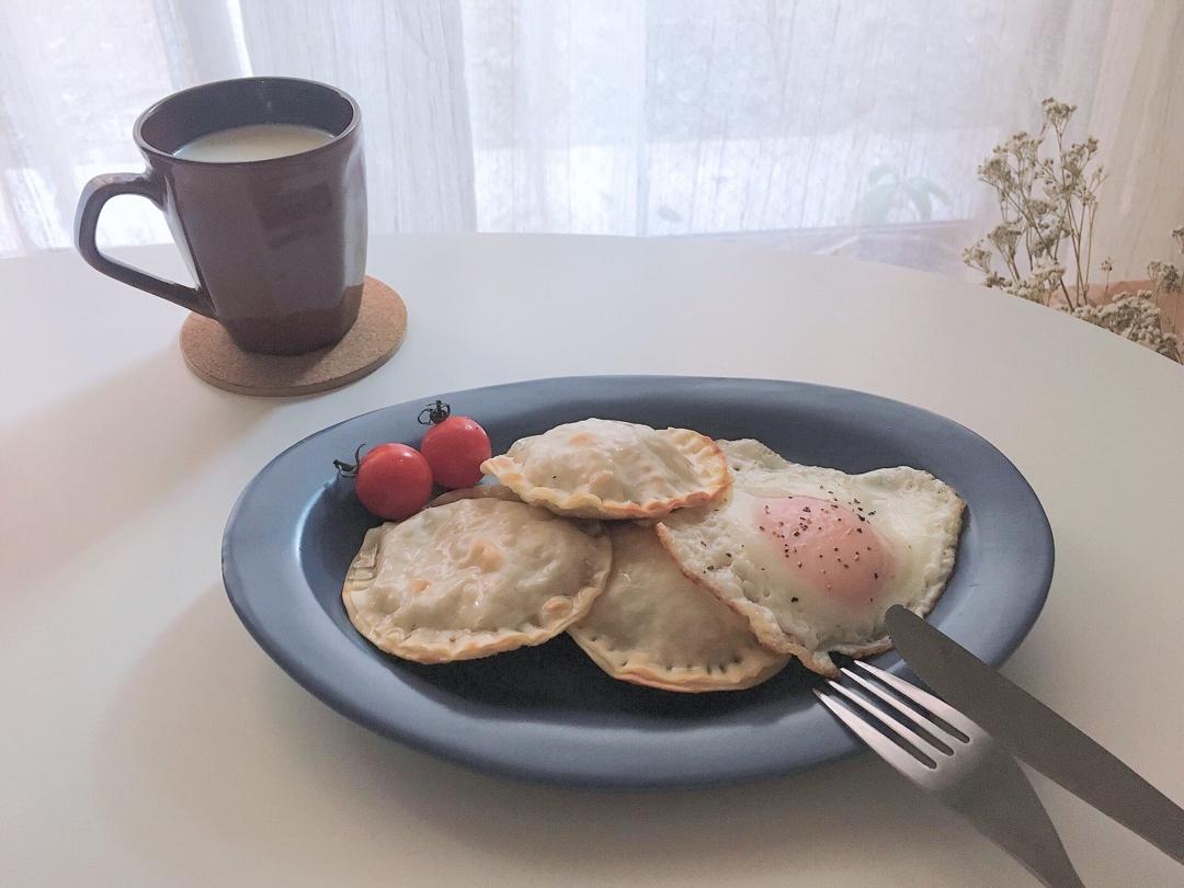 饺子皮香蕉麦片派