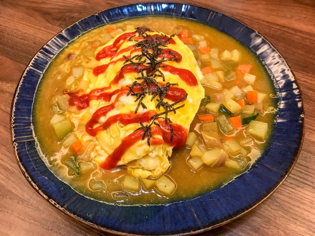 这是头牌了丨好吃的飞起来～🍛咖喱蛋包饭