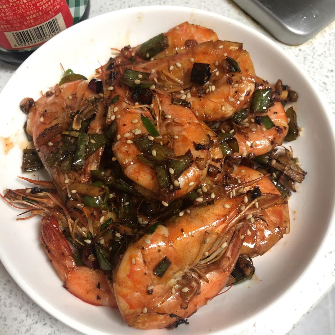 红烧基围虾