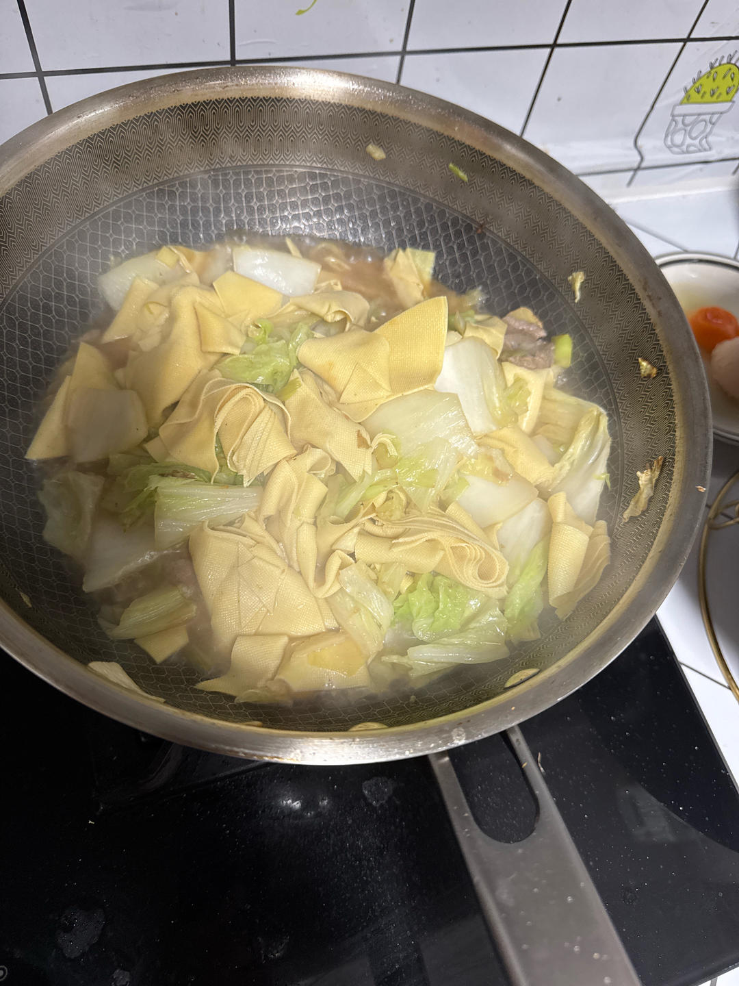 白菜炒干豆腐（东北）