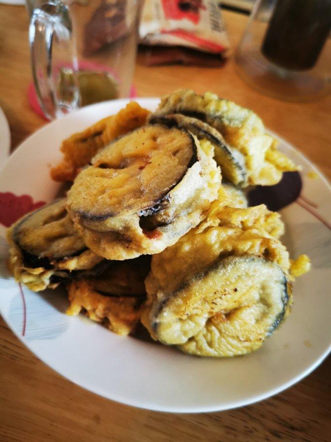 酥炸茄盒￨外酥里嫩