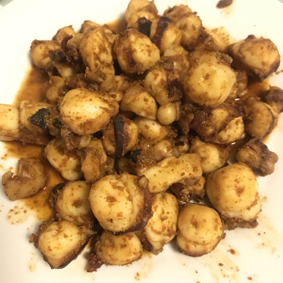 香辣鱿鱼须 赛过铁板的味道