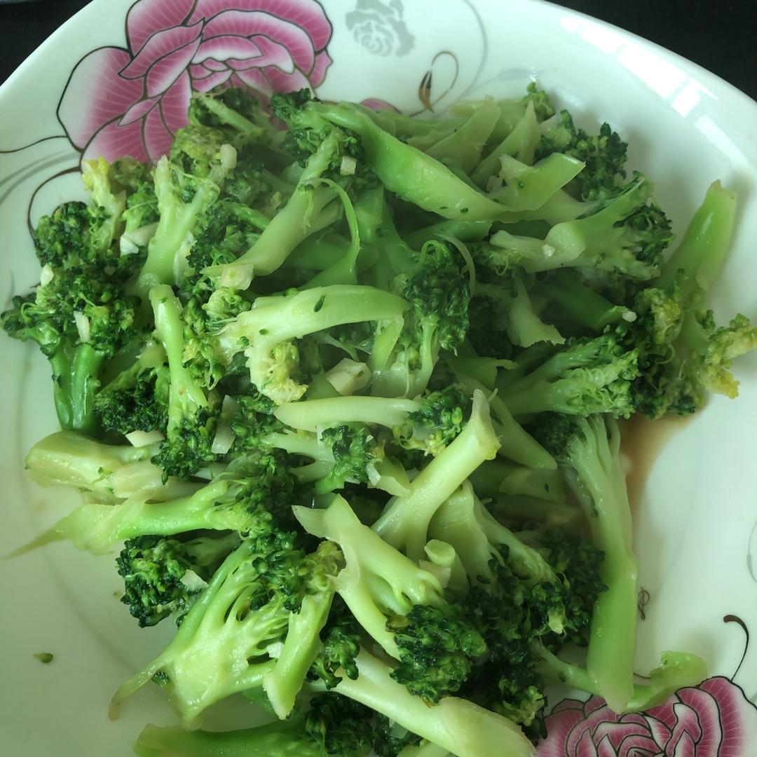 蚝油蒜蓉西兰花