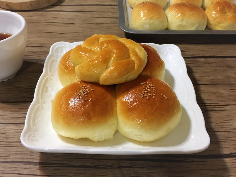 纯奶手撕吐司的做法 步骤1