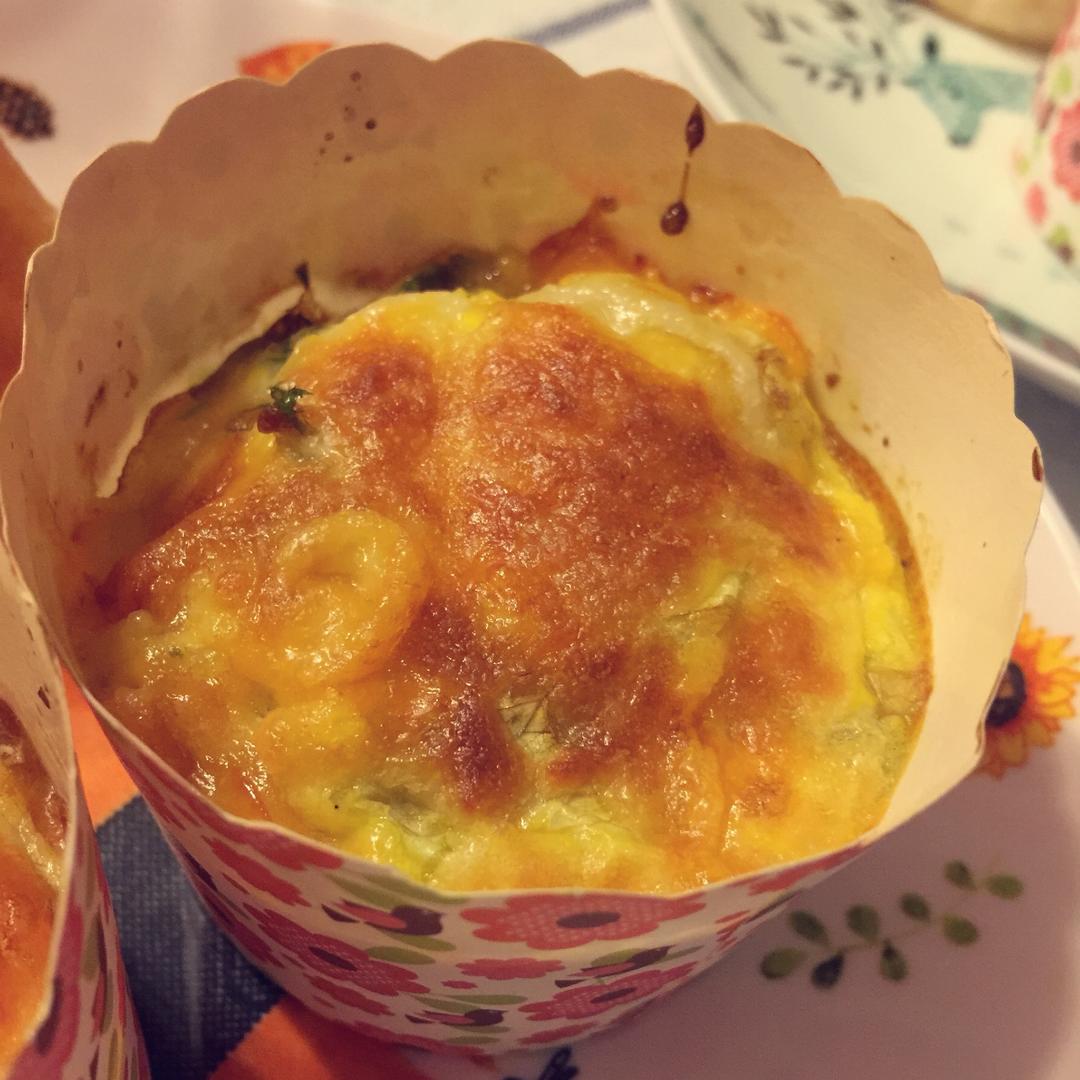 早餐鸡蛋杯cupcake Frittata