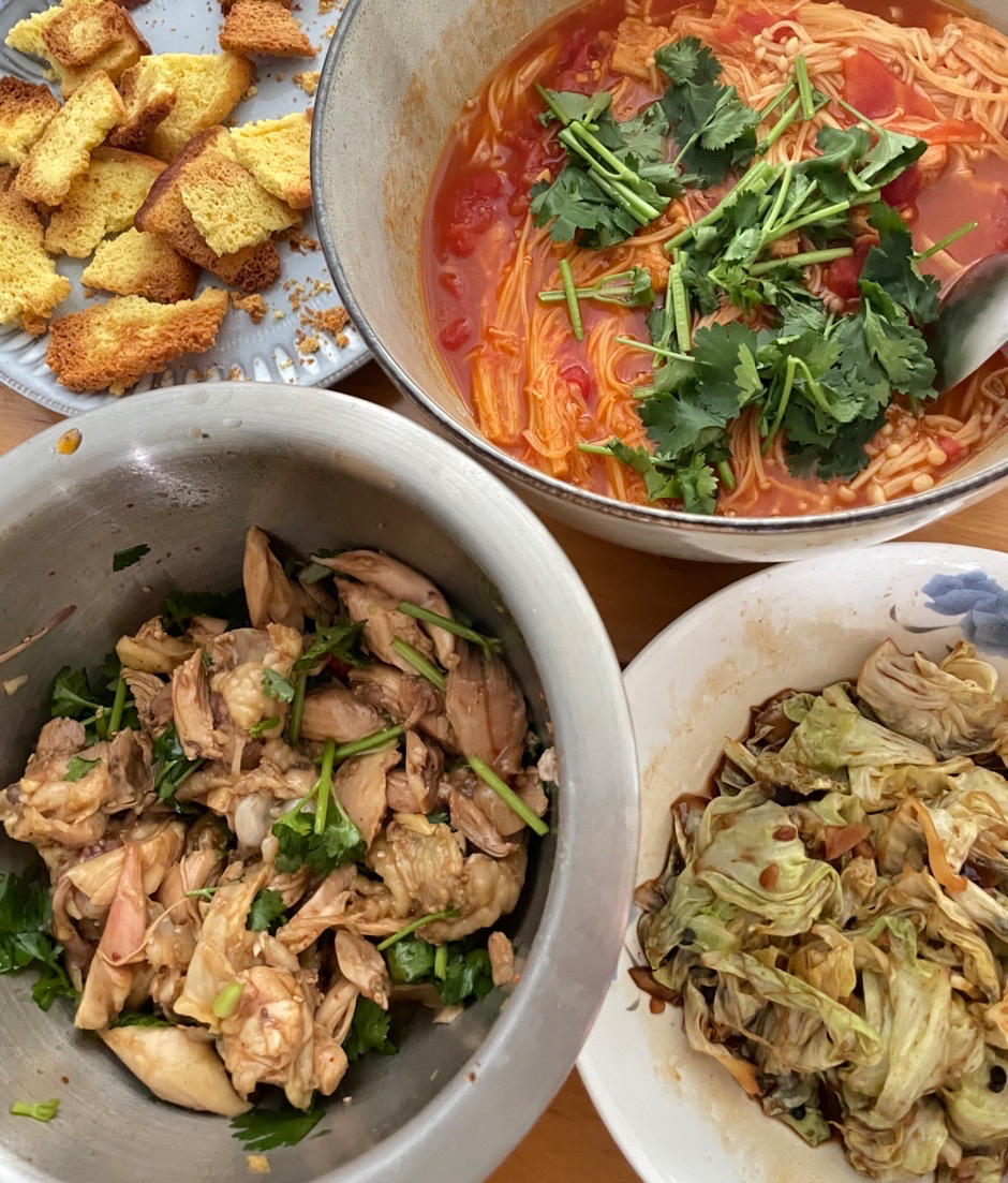 低脂低卡～营养又下饭的番茄金针菇