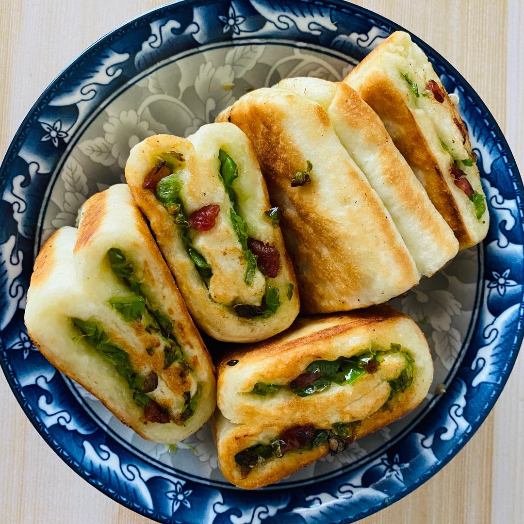 青椒火腿饼