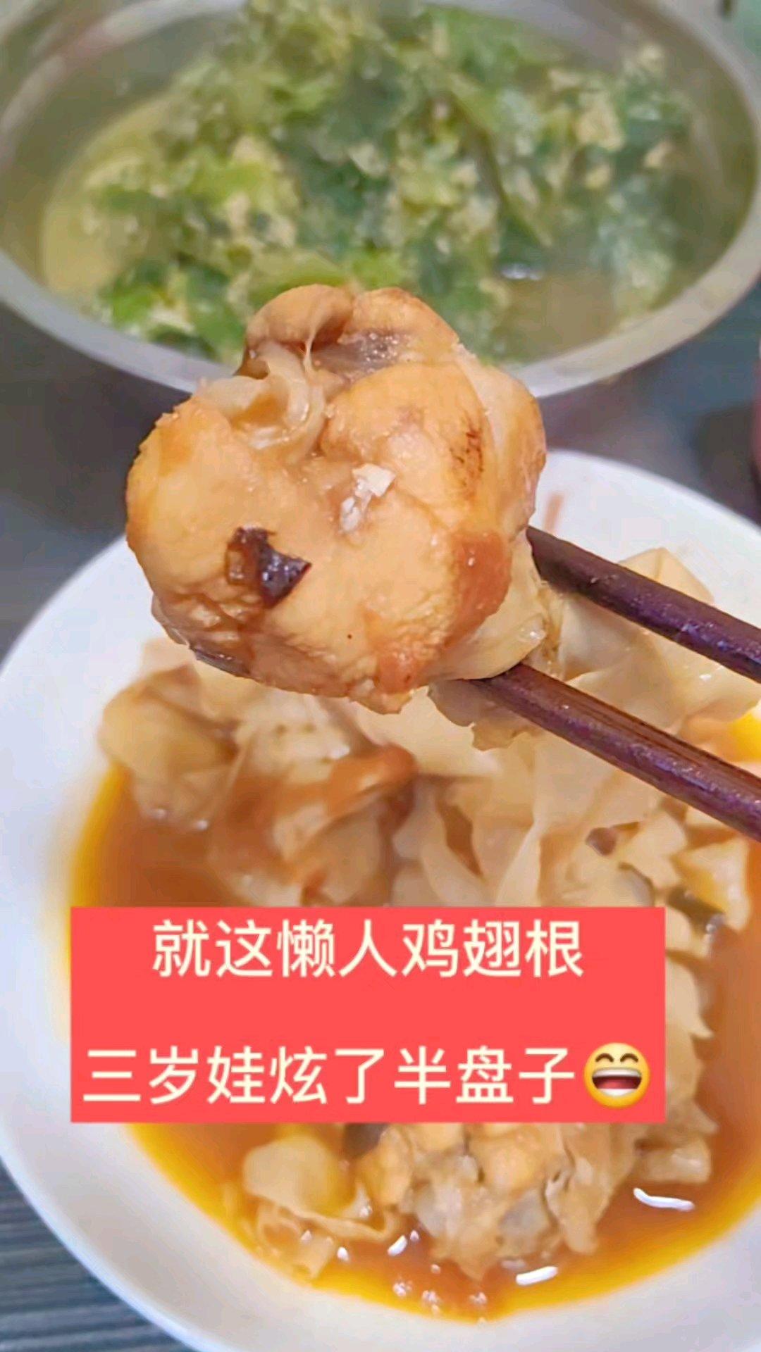 懒人家常菜，番茄鸡翅根孩子吃的欢，做法还简单，快去试试