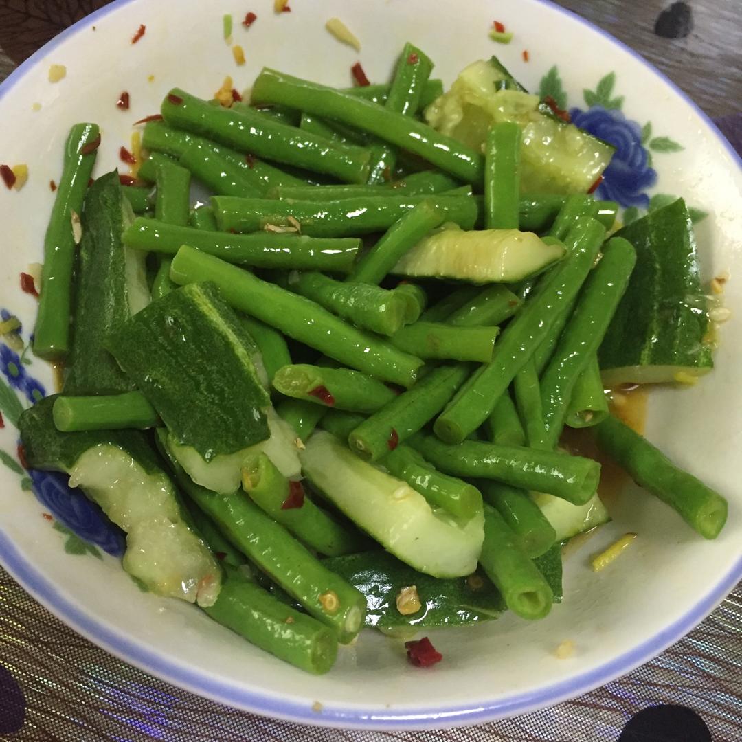 家常凉拌豆角