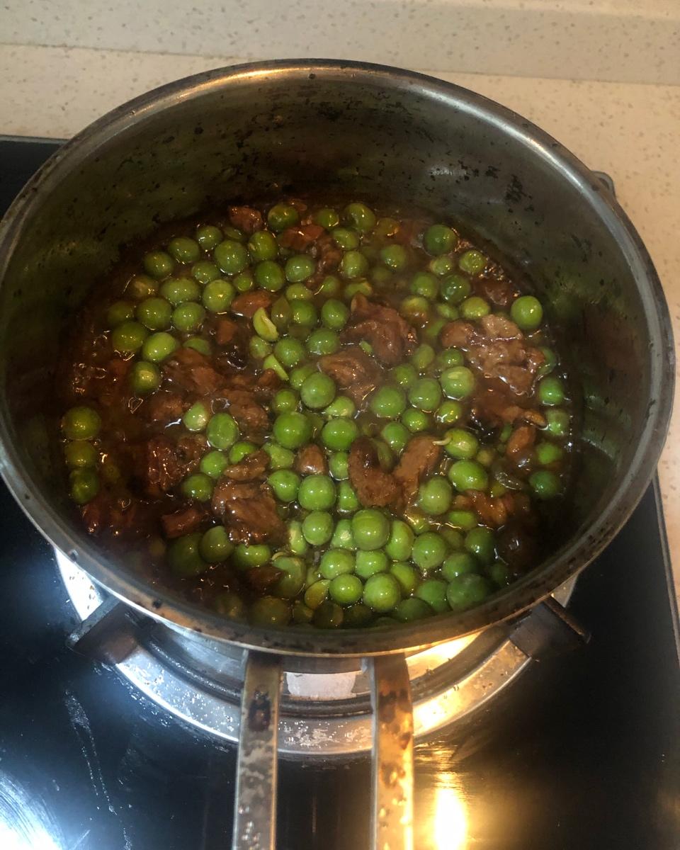 快手菜 青豆炒肉