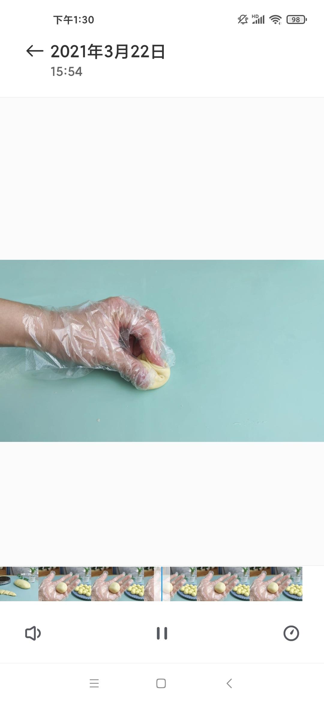 纯奶手撕吐司的做法 步骤1