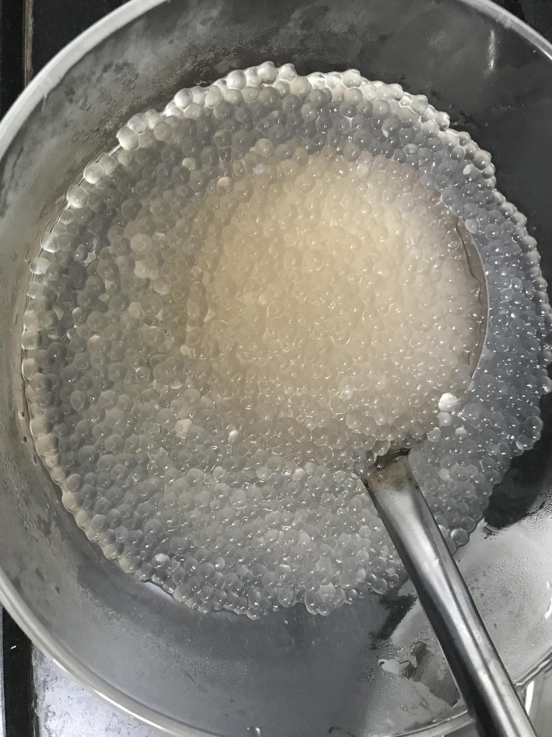 西米(快速煮好)的做法 步骤4