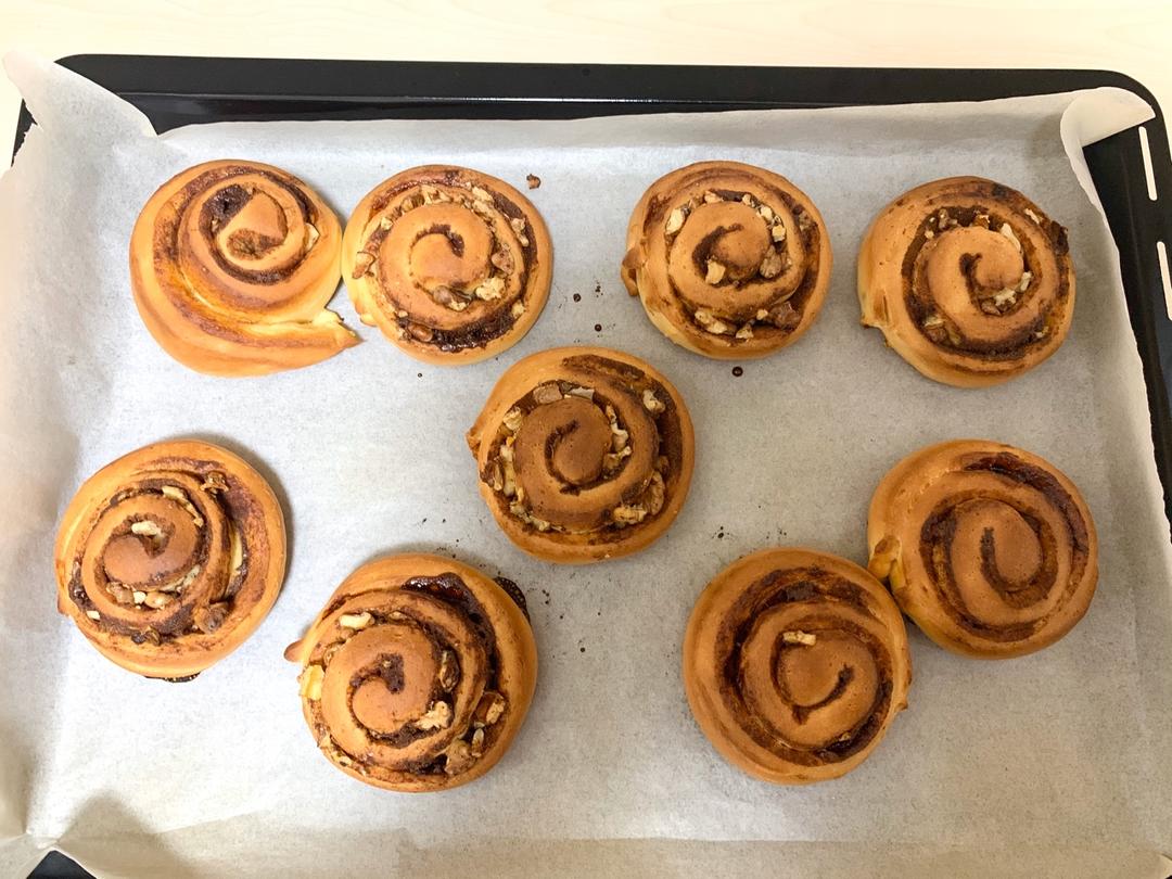 肉桂面包卷