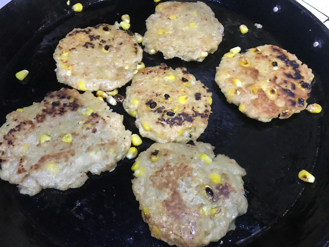 老少皆宜的虾饼，现在学晚上就能吃上！🍤
