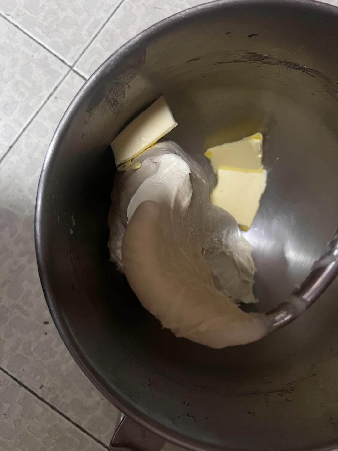 【低卡】肉松培根香葱包的做法 步骤5