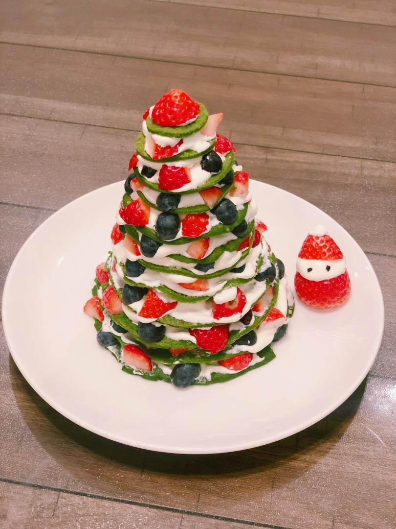 让你的圣诞节与众不同——圣诞树松饼（Christmas Tree Pancakes）