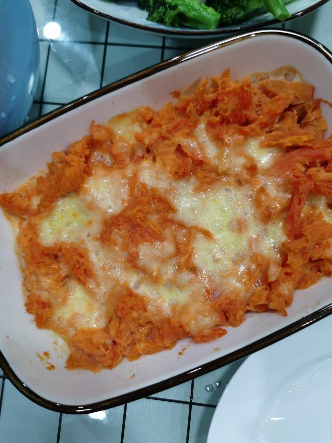 超拉丝芝士焗红薯❗奶香浓郁