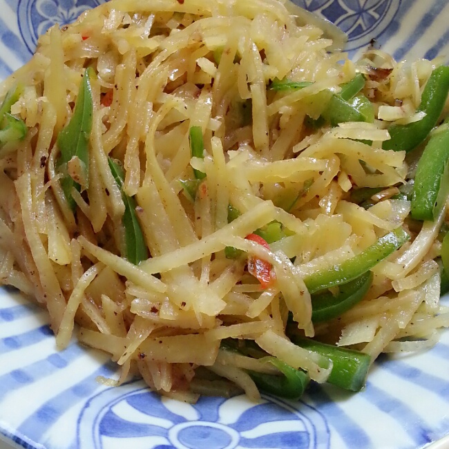 青椒土豆丝