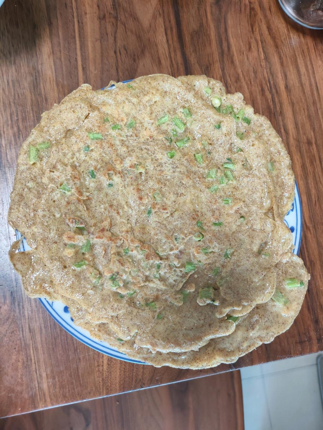 简单快手鸡蛋饼 柔软翻面不破