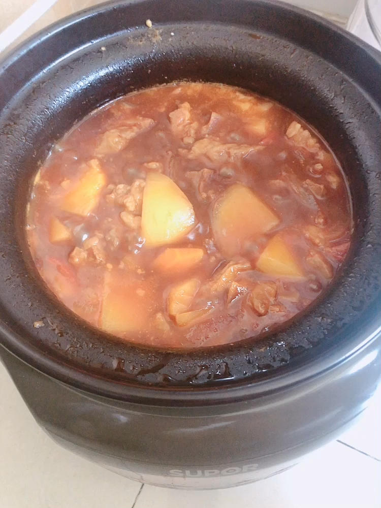 番茄土豆炖牛腩