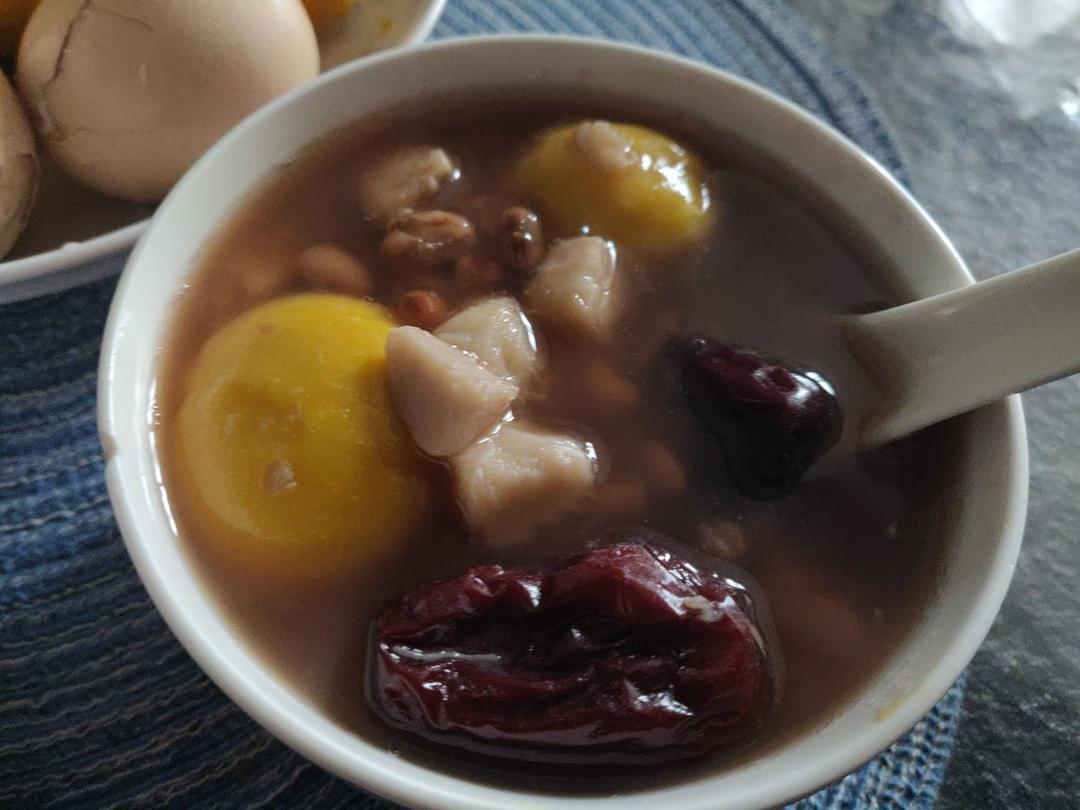红豆芋头糖水