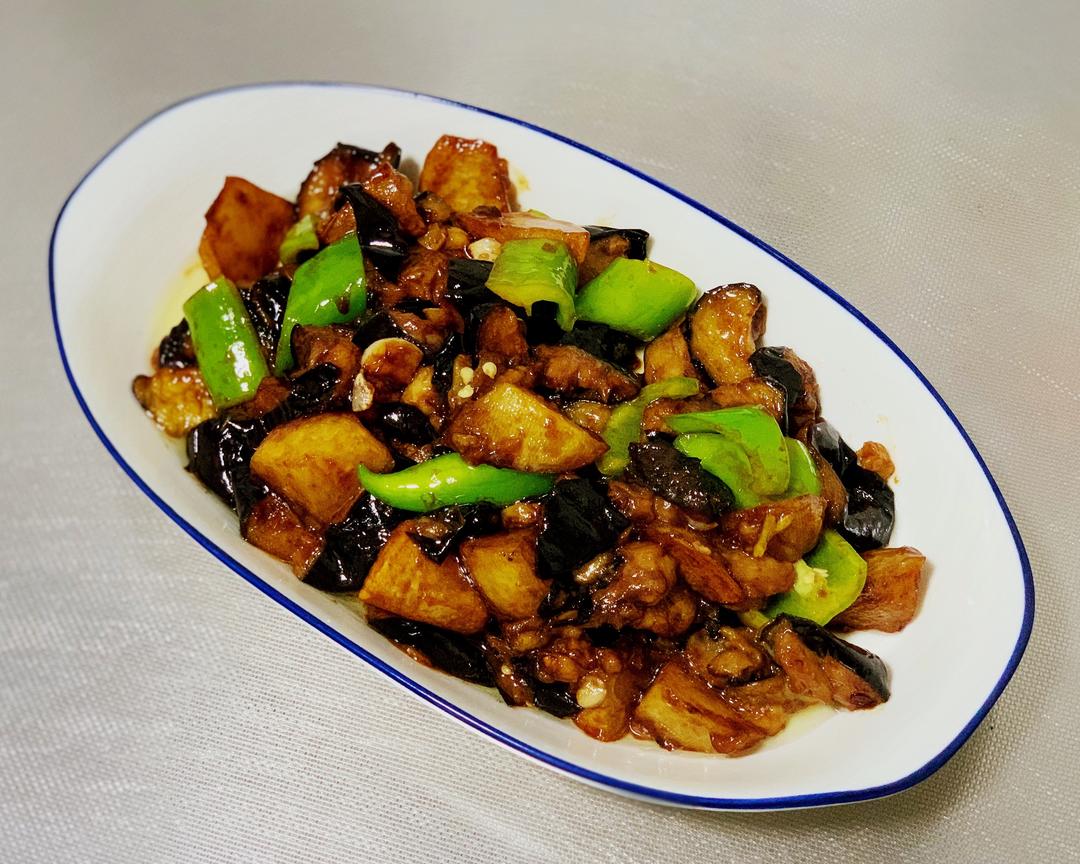 东北名菜「地三鲜」的做法